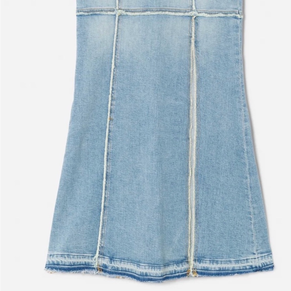 Re/Done Column Maxi Skirt